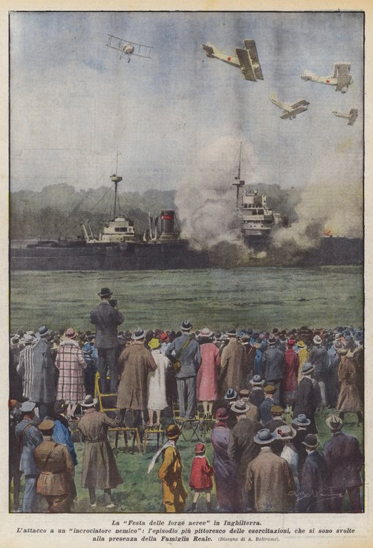 The Air Force Festival in England by Achille Beltrame