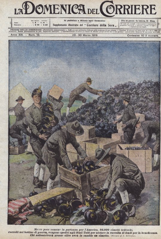 Uncommon Goods Departing for America by Achille Beltrame