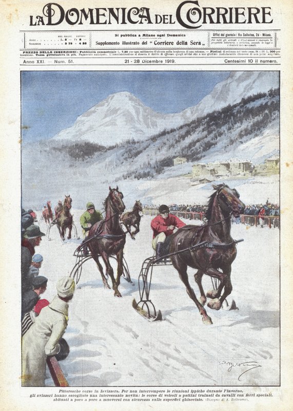 Picturesque Races in Switzerland by Achille Beltrame