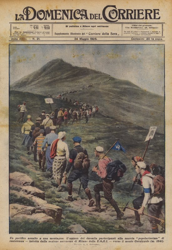 A Peaceful Assault on a Mountain by Achille Beltrame
