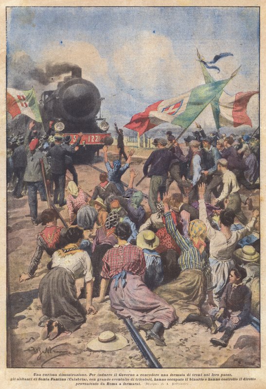 A Curious Demonstration by Achille Beltrame