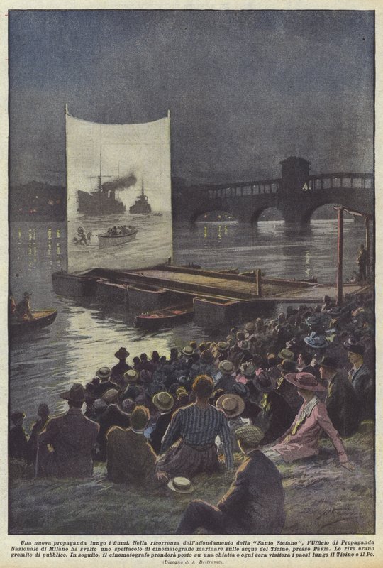 A New Propaganda Along the Rivers by Achille Beltrame