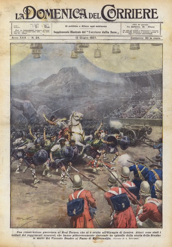 A Warlike Reconstruction at the Royal Tournament, Held at the Olympia in London by Achille Beltrame