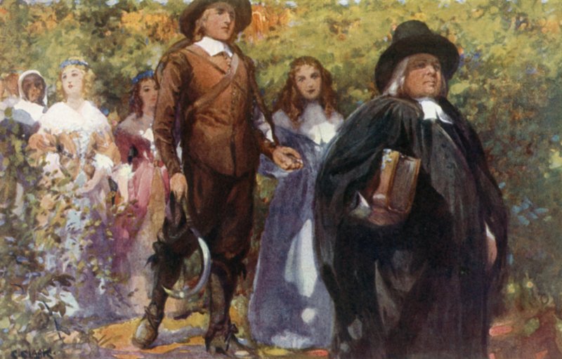 We Started in Proper Order, Therefore, as Our Practice Is, First, the Parson by Addison Thomas Millar