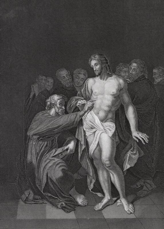 The Incredulity of St Thomas, John, Ch 20, vs 26-29 by Adriaan van der (after) Werff