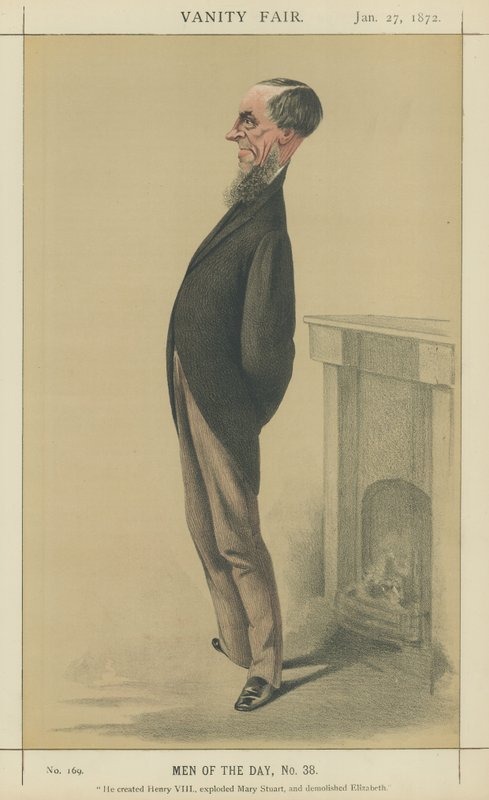 Mr James Anthony Froude by Adriano Cecioni