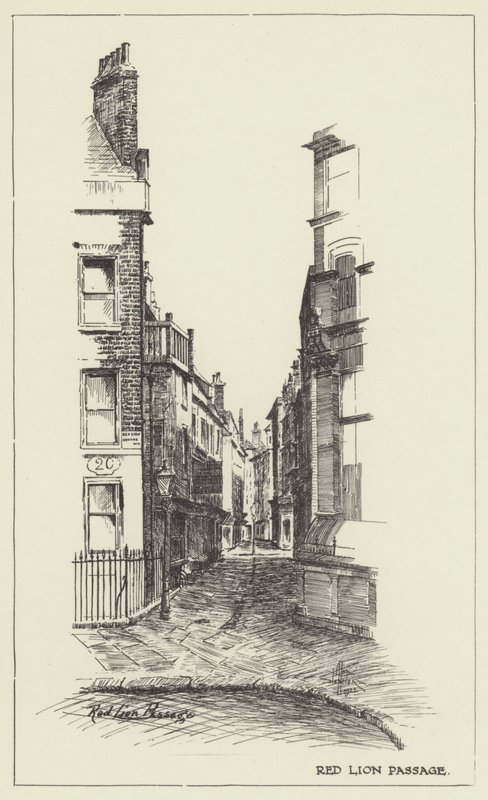 Red Lion Passage by Alan Stapleton