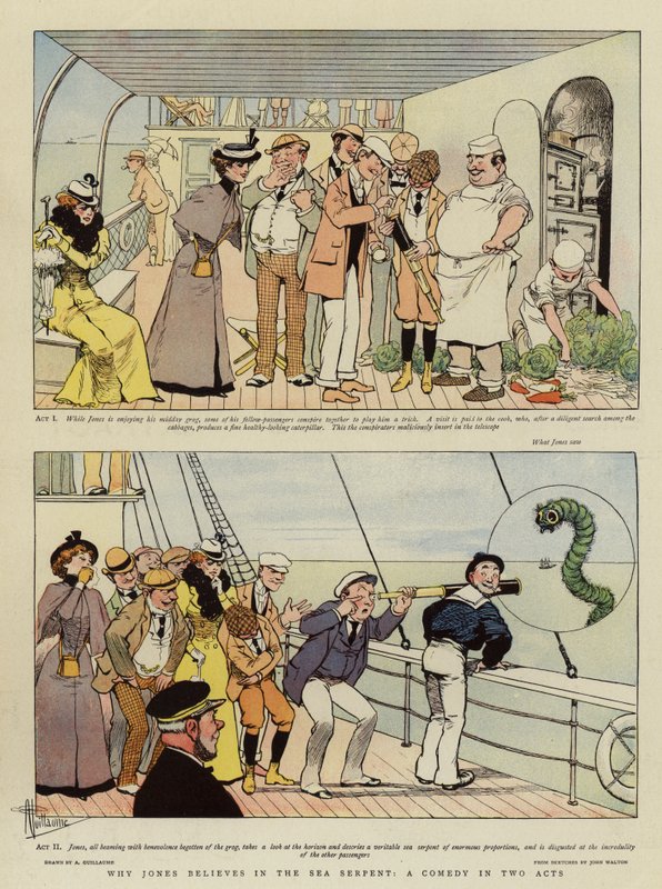 Why Jones Believes in the Sea Serpent, a Comedy in Two Acts by Albert Guillaume