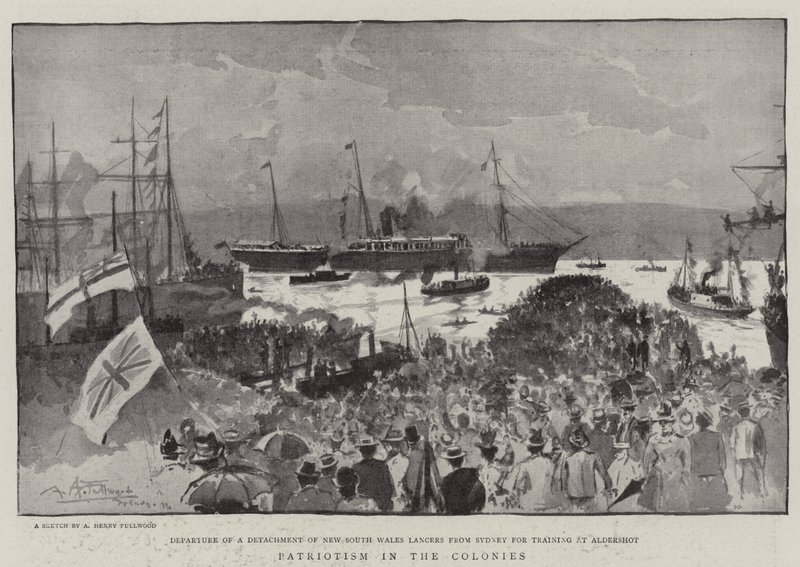 Patriotism in the Colonies by Albert Henry Fullwood