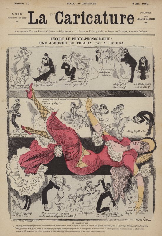 Encore the Photo-Phonograph! A Day in Tulipia by Albert Robida