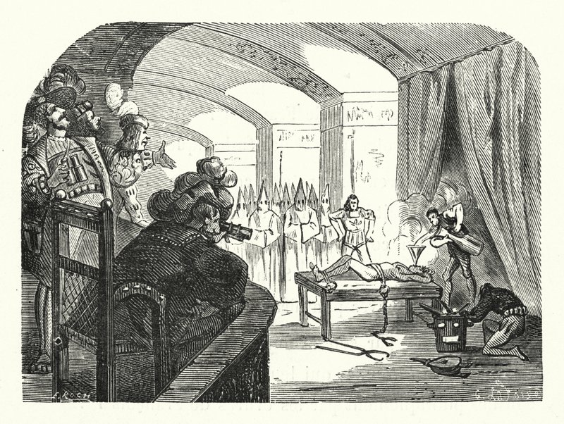 Inquisition in France in the reign of Francis I by Albert Robida