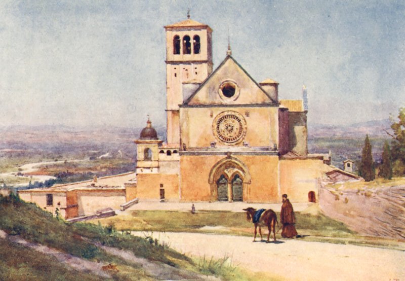 S Francesco, Assisi by Alberto Pisa