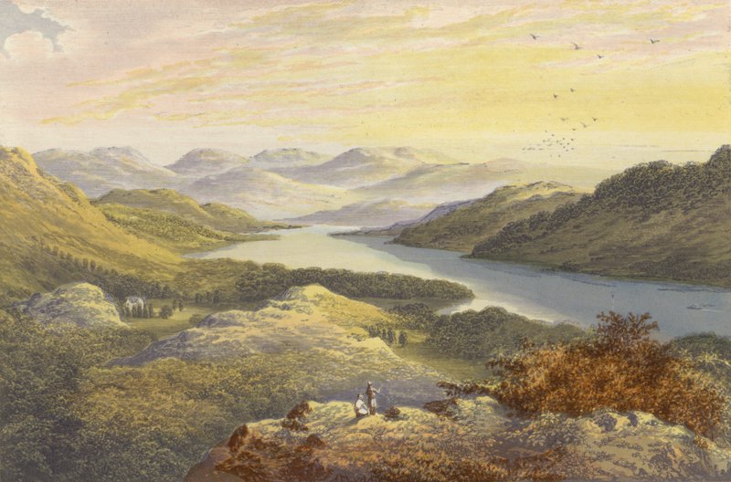 Windermere, Looking Up the Lake by Alexander Francis Lydon