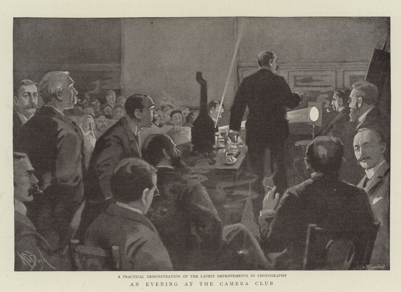 An Evening at the Camera Club by Alexander Stuart Boyd