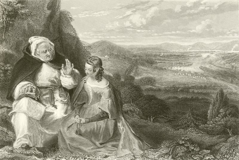 The Fair Maid of Perth and Carthusian Monk by Alexander Chisholm