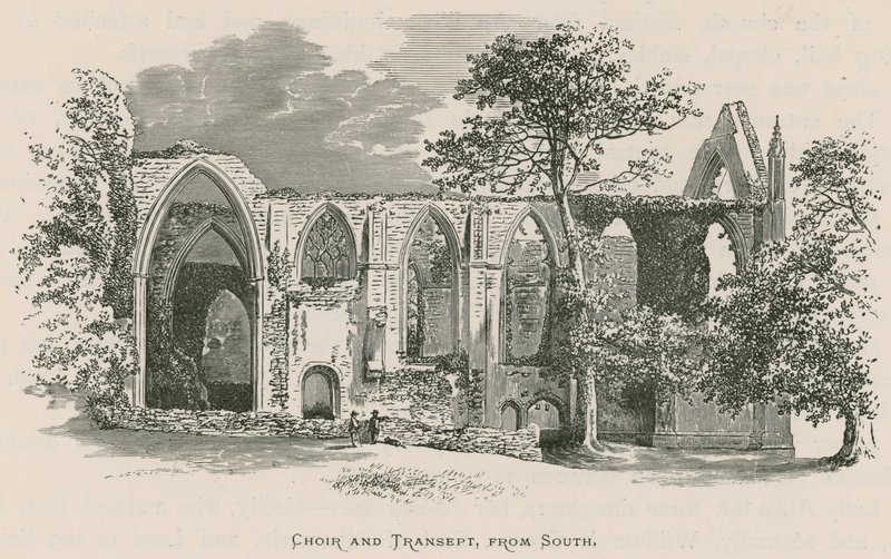 Bolton Priory, Choir and Transept, from South by Alexander Francis Lydon