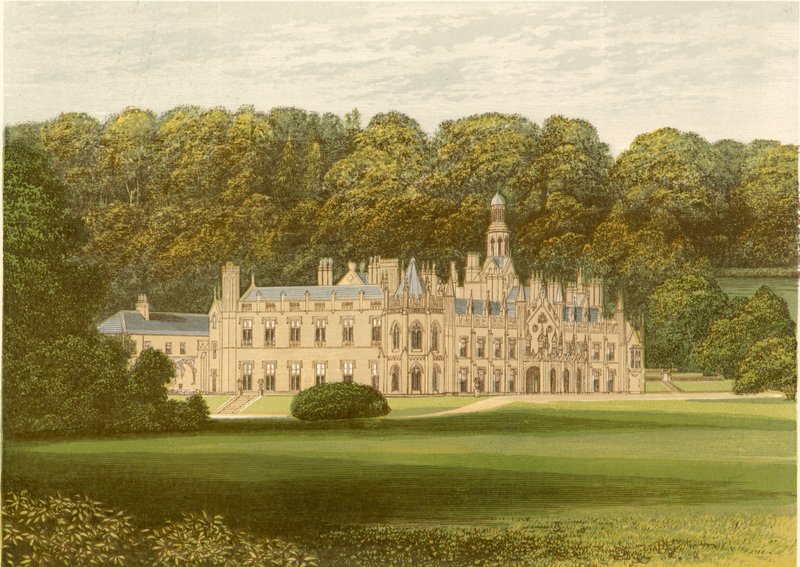 Shelton Abbey by Alexander Francis Lydon