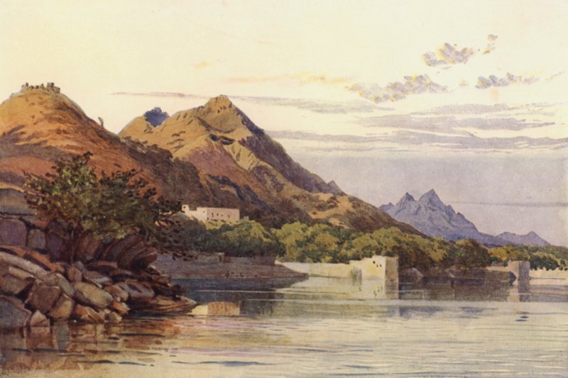 The Ana Sagar, Ajmere by Alexander Henry Hallam Murray