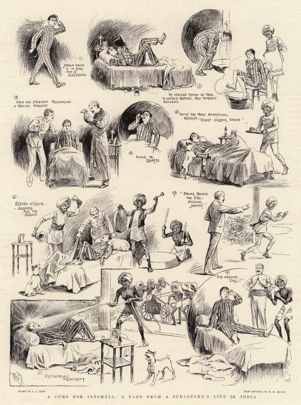 A Cure for Insomnia, a Page from a Subaltern