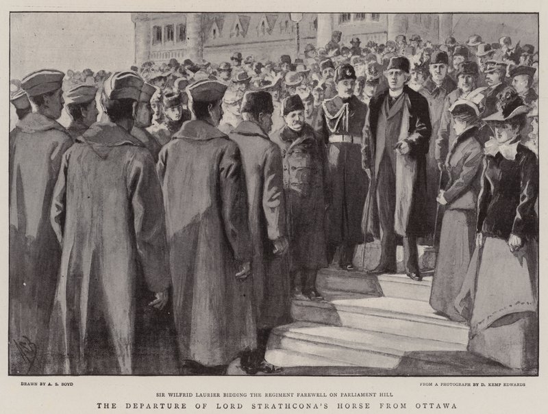 The Departure of Lord Strathcona