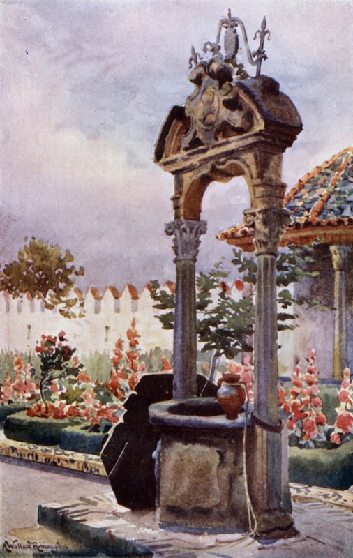 In a Garden of Andalusia by Alexander Wallace Rimington