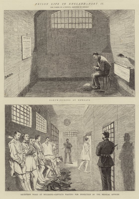 Prison Life in England, Part II by Alfred Chantrey Corbould