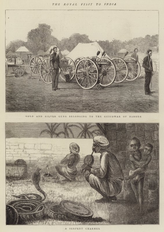 The Royal Visit to India by Alfred Chantrey Corbould