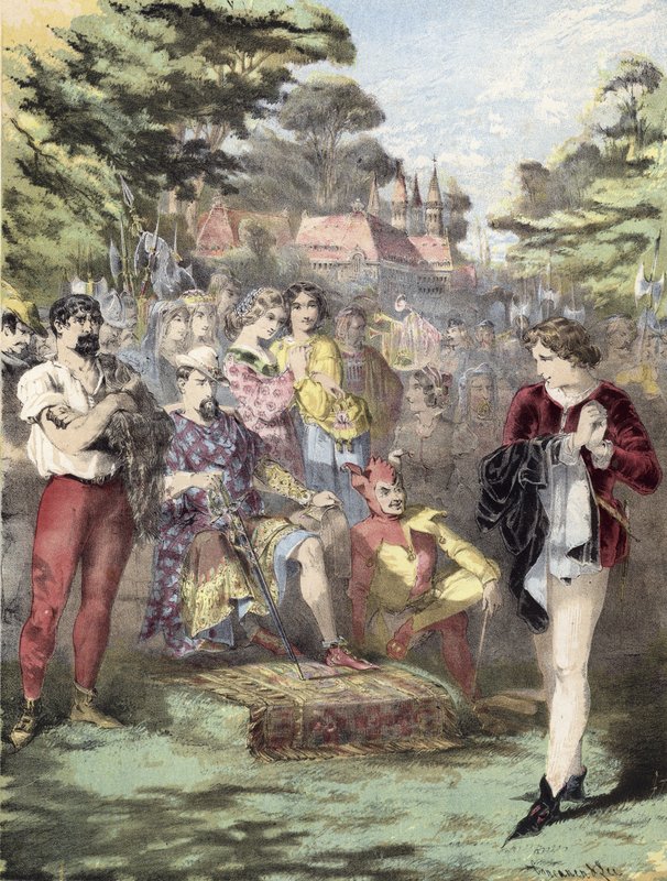 As You Like It, Polka, Adam Wright by Alfred Concanen