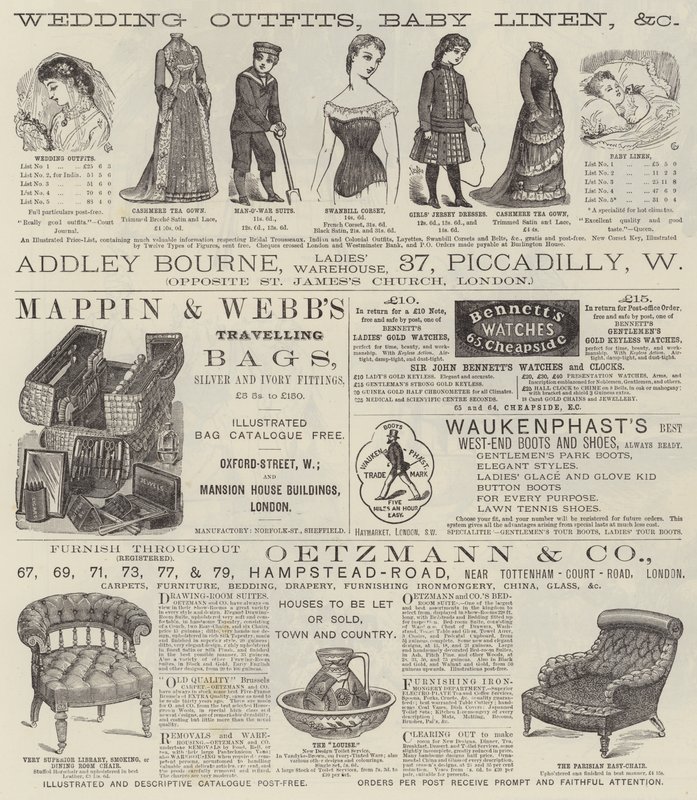 Advertisements by Alfred Crowquill