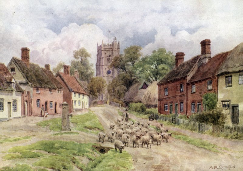 Monks Eleigh, Suffolk by Alfred Robert Quinton