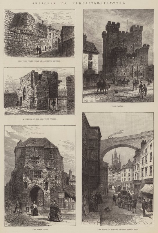 Sketches of Newcastle-upon-Tyne by Alfred Robert Quinton