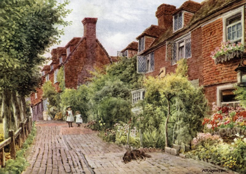 The Walks, Groombridge, Kent by Alfred Robert Quinton