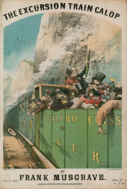 The Excursion Train Galop by Alfred Concanen