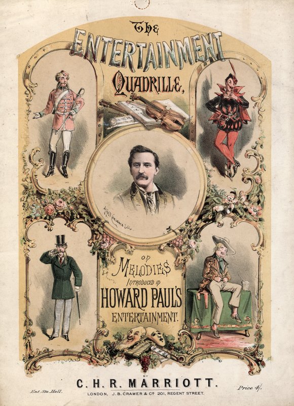 The Entertainment Quadrille by C H R Marriott by Alfred Concanen