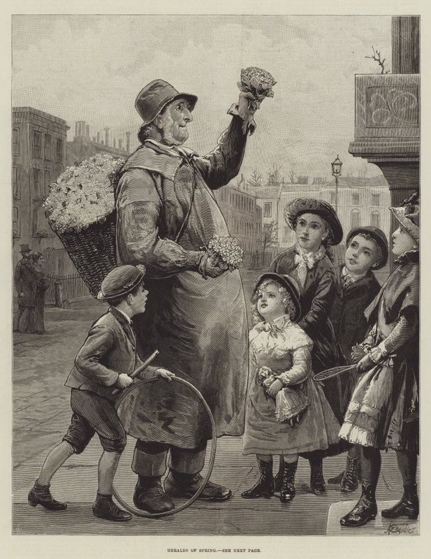 Heralds of Spring by Alfred Edward Emslie