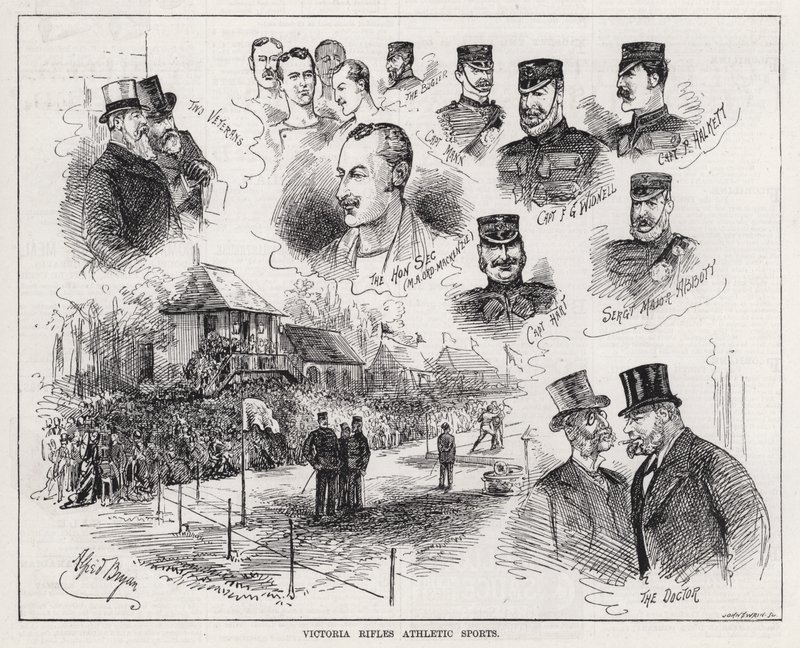 Victoria Rifles Athletic Sports by Alfred Gish Bryan