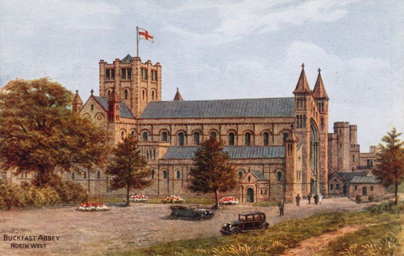 Buckfast Abbey, North West by Alfred Robert Quinton