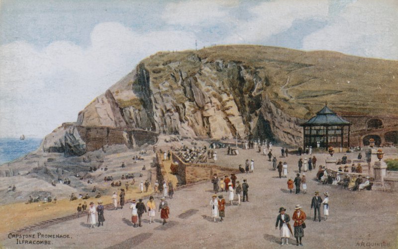 Capstone Promenade, Ilfracombe by Alfred Robert Quinton