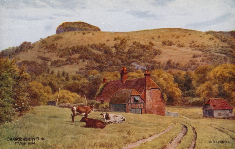 Chanctonbury Ring, Worthing by Alfred Robert Quinton
