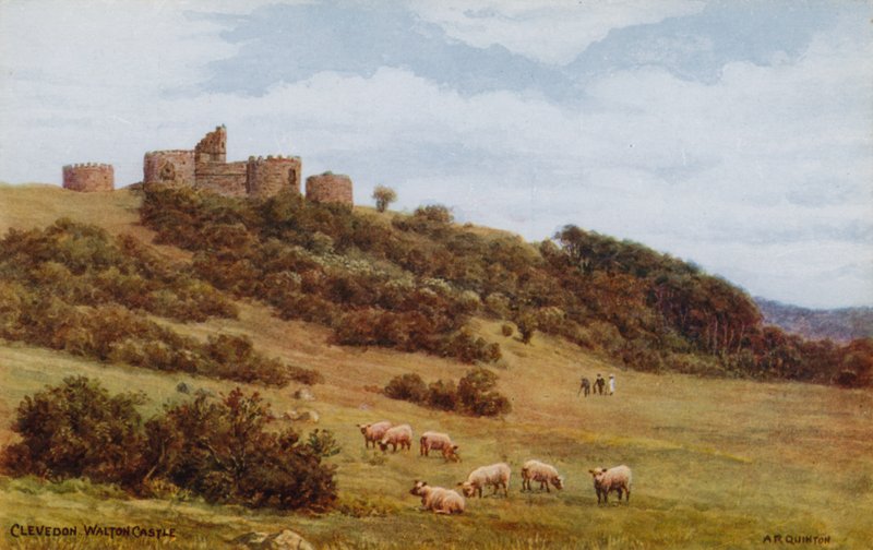 Clevedon, Walton Castle by Alfred Robert Quinton