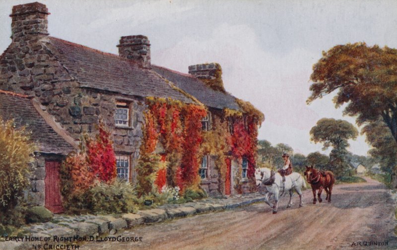 Early Home of Right Hon. D. Lloyd George, Nr. Criccieth by Alfred Robert Quinton