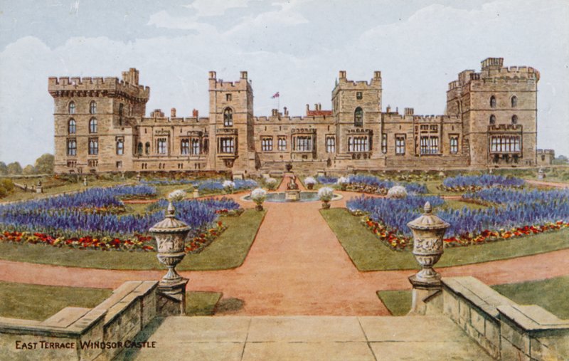 East Terrace, Windsor Castle by Alfred Robert Quinton