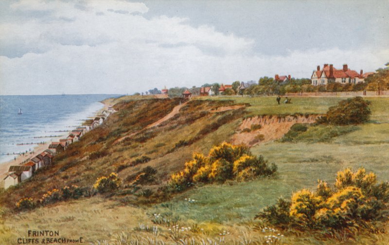 Frinton, Cliffs and Beach from E by Alfred Robert Quinton