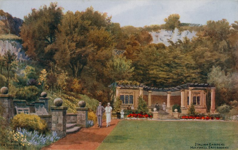 Italian Gardens, Holywell, Eastbourne by Alfred Robert Quinton