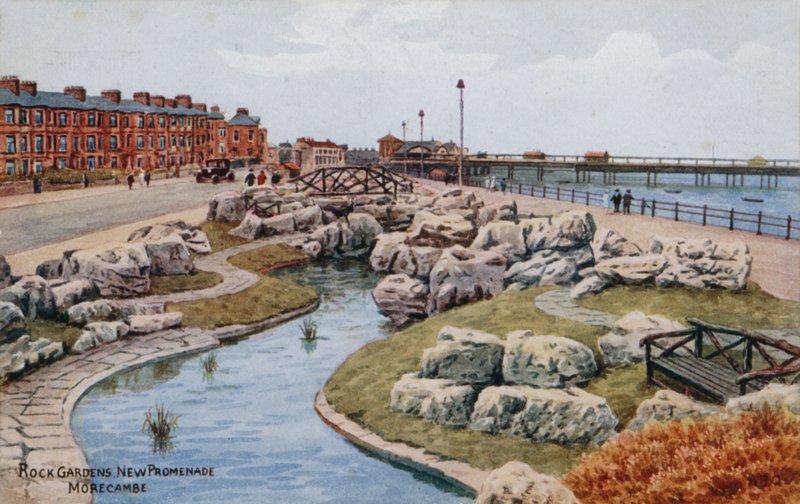 Rock Gardens, New Promenade, Morecambe by Alfred Robert Quinton