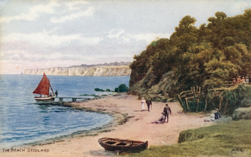 The Beach, Studland by Alfred Robert Quinton