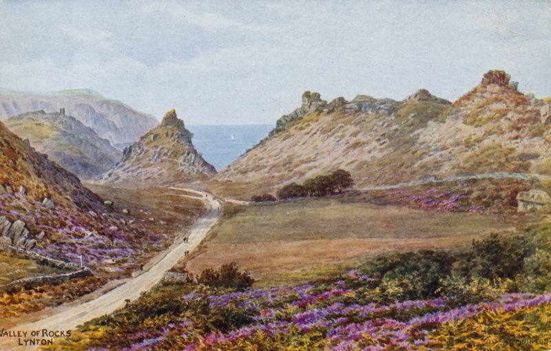 Valley of Rocks, Lynton by Alfred Robert Quinton