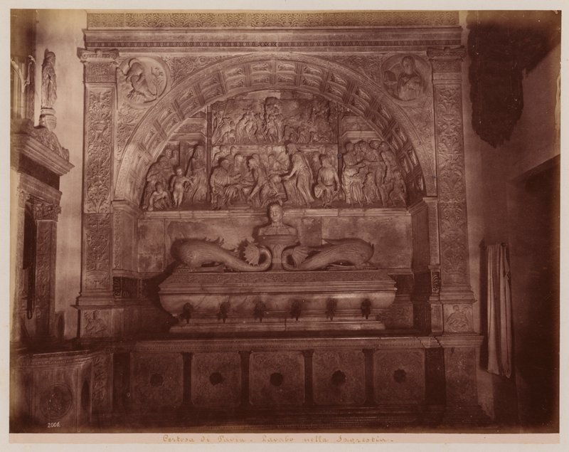 The Certosa di Pavia: Washing Trough in the Sacristy by Alfredo Noack