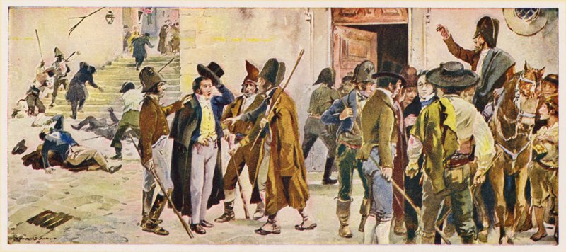 The Miguelist Terror in Portugal: the Caceteiros by Alfredo Roque Gameiro