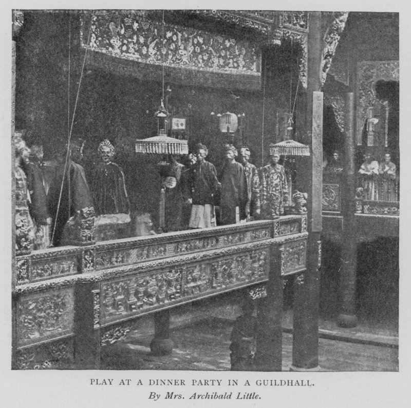 Play at a Dinner Party in a Guildhall by Alicia Little